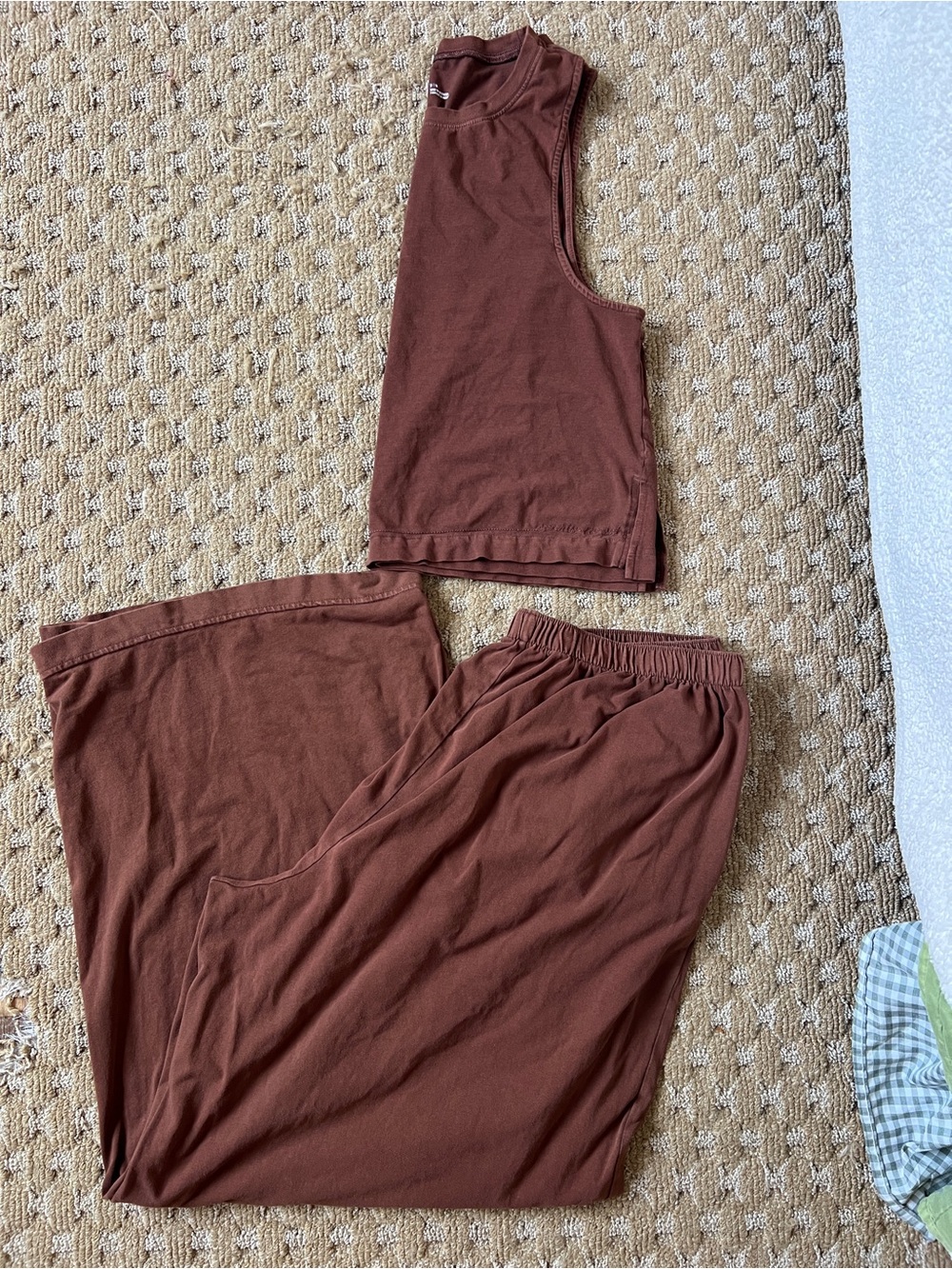 Aerie Lounge Set - wide leg + tank